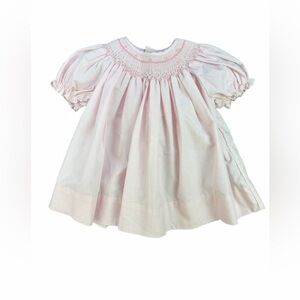 PETIT AMI Baby Girl Smocked Bishop Dress - Newborn
